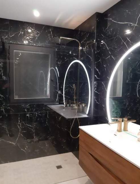 Pose mosaïque salle de bain Pau
